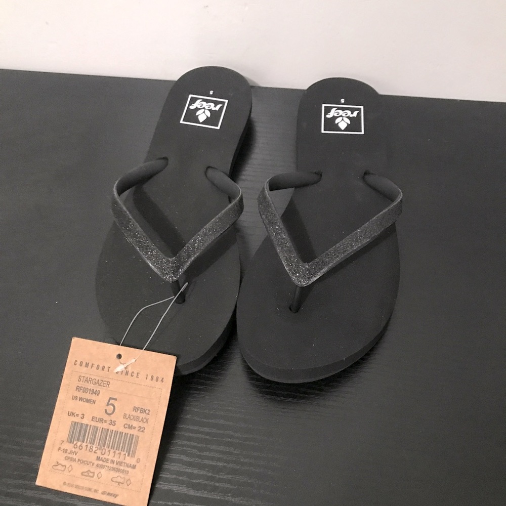 New Reef sandals.